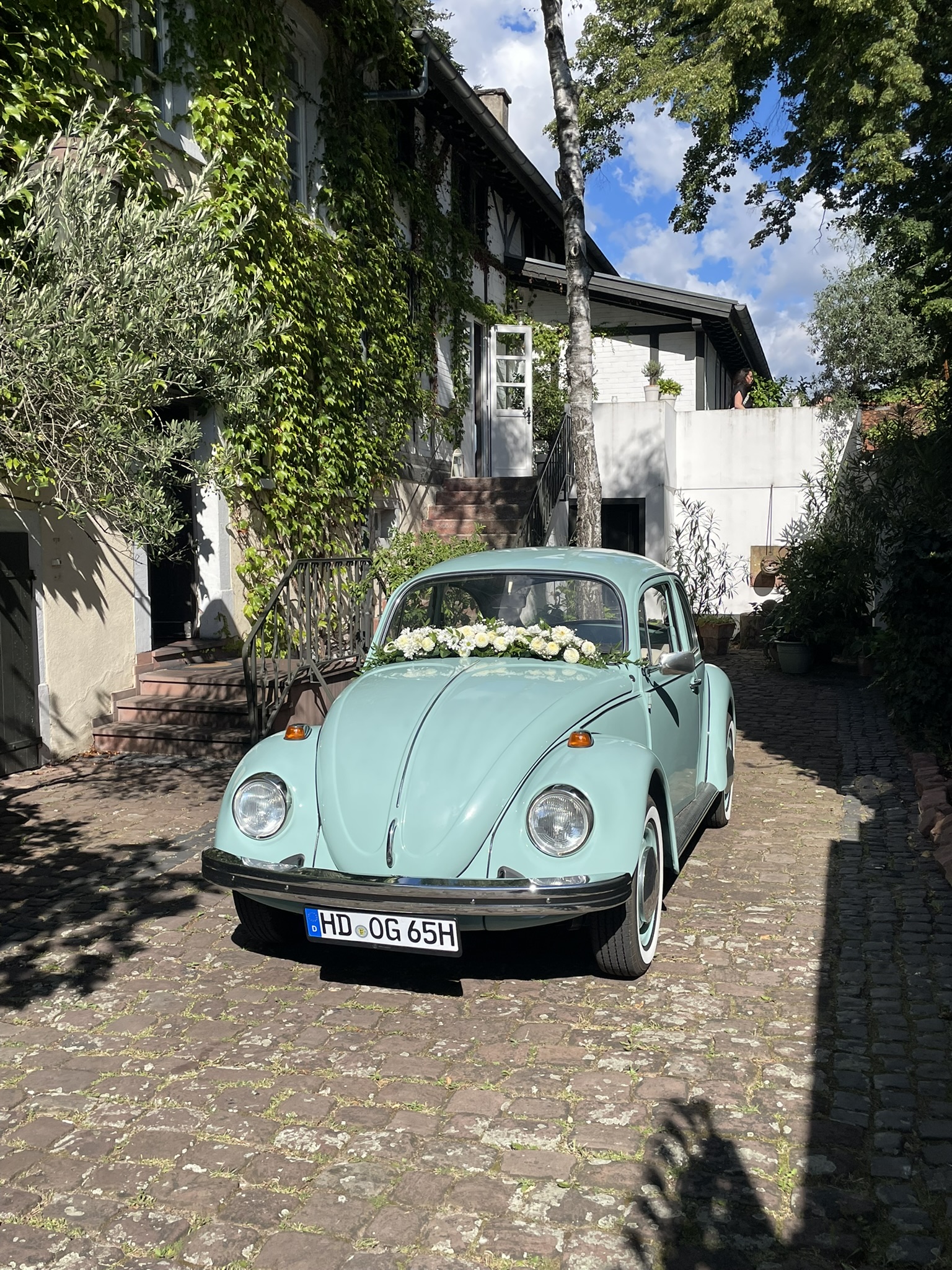 Hildegard – VW Käfer 1200J in Himmelblau